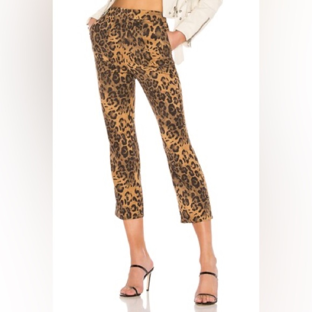 Lovers + Friends NWT Knoll Pants Leopard Print
